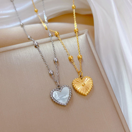 Plated Heart Necklace