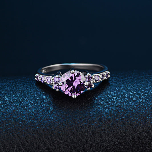 Violet Gem Ring