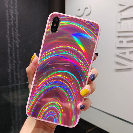 Rainbow Holographic Phone Case
